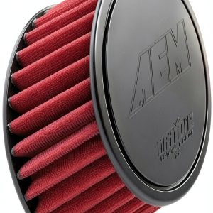 AEM Performance Air Filter 21-202DK Synthetic Oil-Free 6in Diameter-0