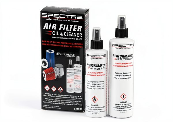 Spectre HPR Filter Cleaning Kit 12oz Cleaner 8oz Oil Model SPE-884820-0