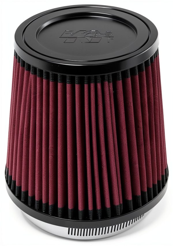K&N Universal Clamp-On Air Intake Filter for Universal Fit-0