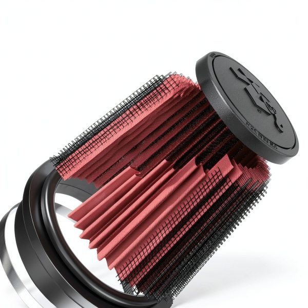 K&N Universal Clamp-On Air Filter RU-4740 Reusable Engine Air Intake-3