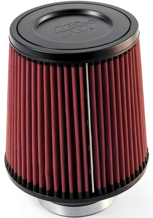 K&N Universal Clamp-On Air Filter for Automotive Performance-0