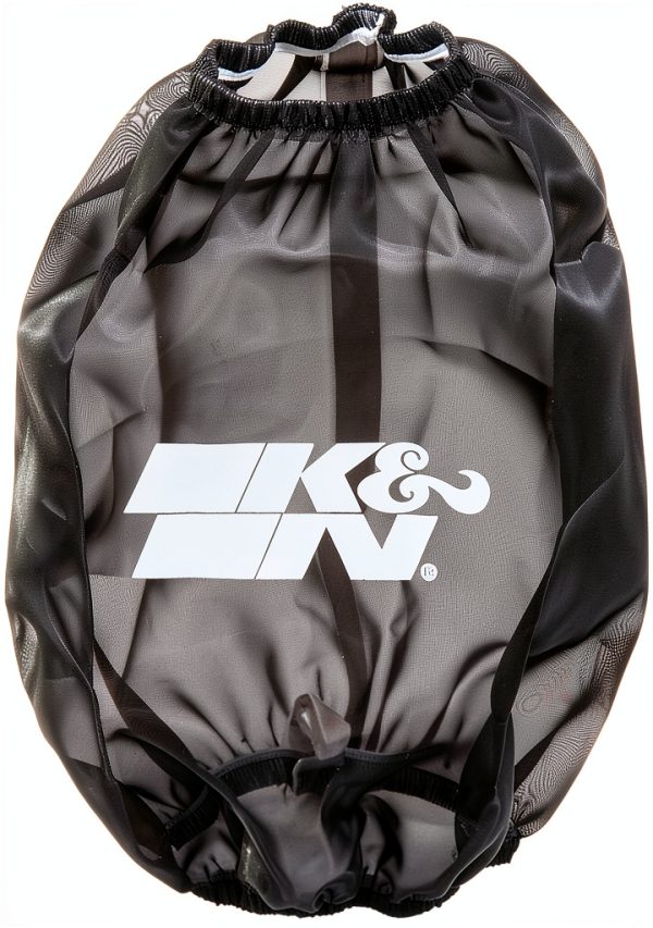 K&N Air Filter Wrap Pre‑Filter RF‑1015DK Silicone Treated Polyester-0