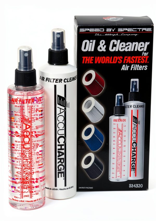 Spectre HPR Filter Cleaning Kit 12oz Cleaner 8oz Oil Model SPE-884820-3