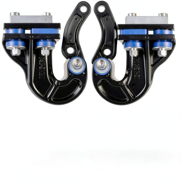 Peterbilt Lower Hood Pivot Kit Sixcow Heat Treated Cast Steel Set-0