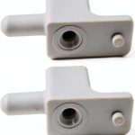 WP35-2045 Hinge Pin HSJAWA 2‑Pack White Pin for Whirlpool Washer-0