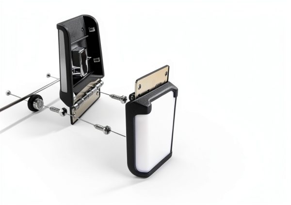 Cooler Stainless Steel Hinge & Latch Set by Wndine – Small White-3