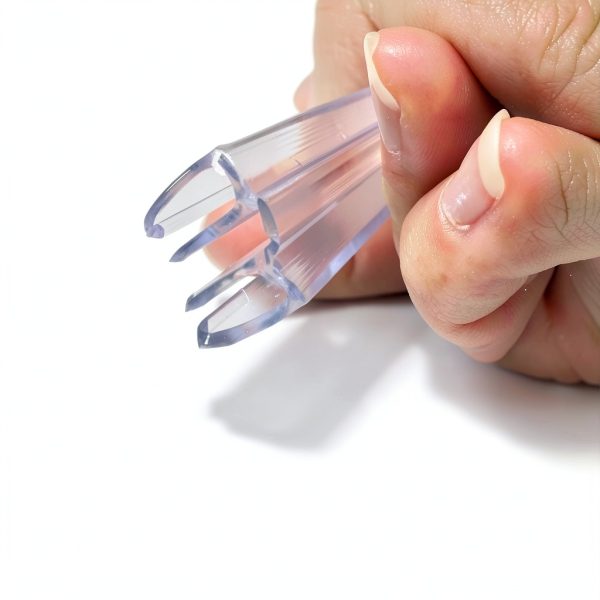 Clear PVC Hinge Piano Style 24 Inch DistinctAndUnique Lid Hinge-3