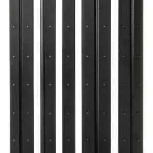 4PCS 12Inch Black Continuous &Piano Hinge, Heavy Duty Stainless Steel 304 Continuous Hinges Piano Boat Hinges, 0.04" Thickness Folding Cabinet Door Butt Hinge-0