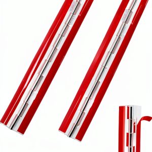 Acrylic Hinge 12in Continuous Piano Hinge 2 PCS Set GSA 300mm x 45mm-0